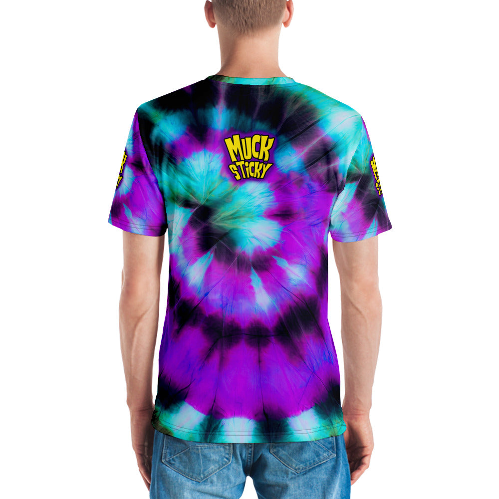 Muck Sticky Neon Tie Dye All-over Print T-Shirt