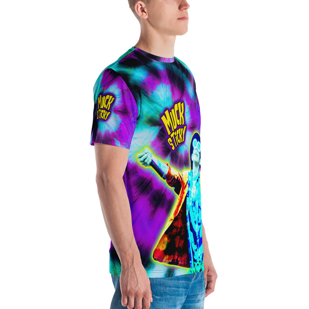 Muck Sticky Neon Tie Dye All-over Print T-Shirt
