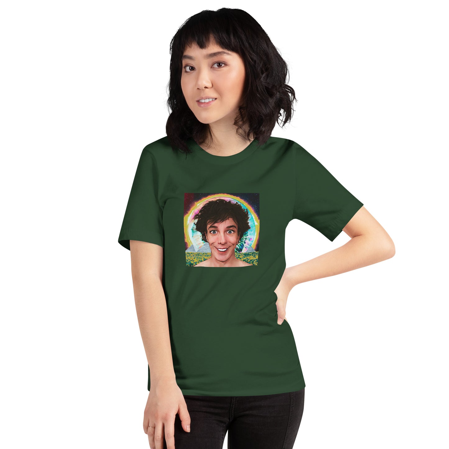 Muck Sticky Happy Face Unisex t-shirt