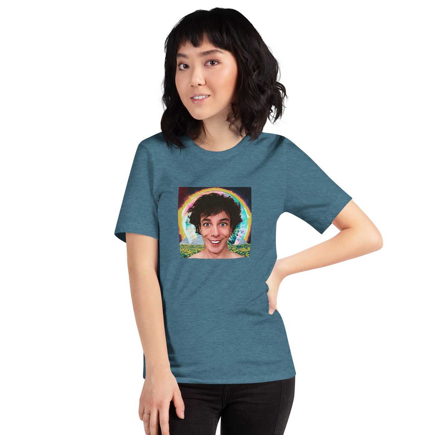 Muck Sticky Happy Face Unisex t-shirt