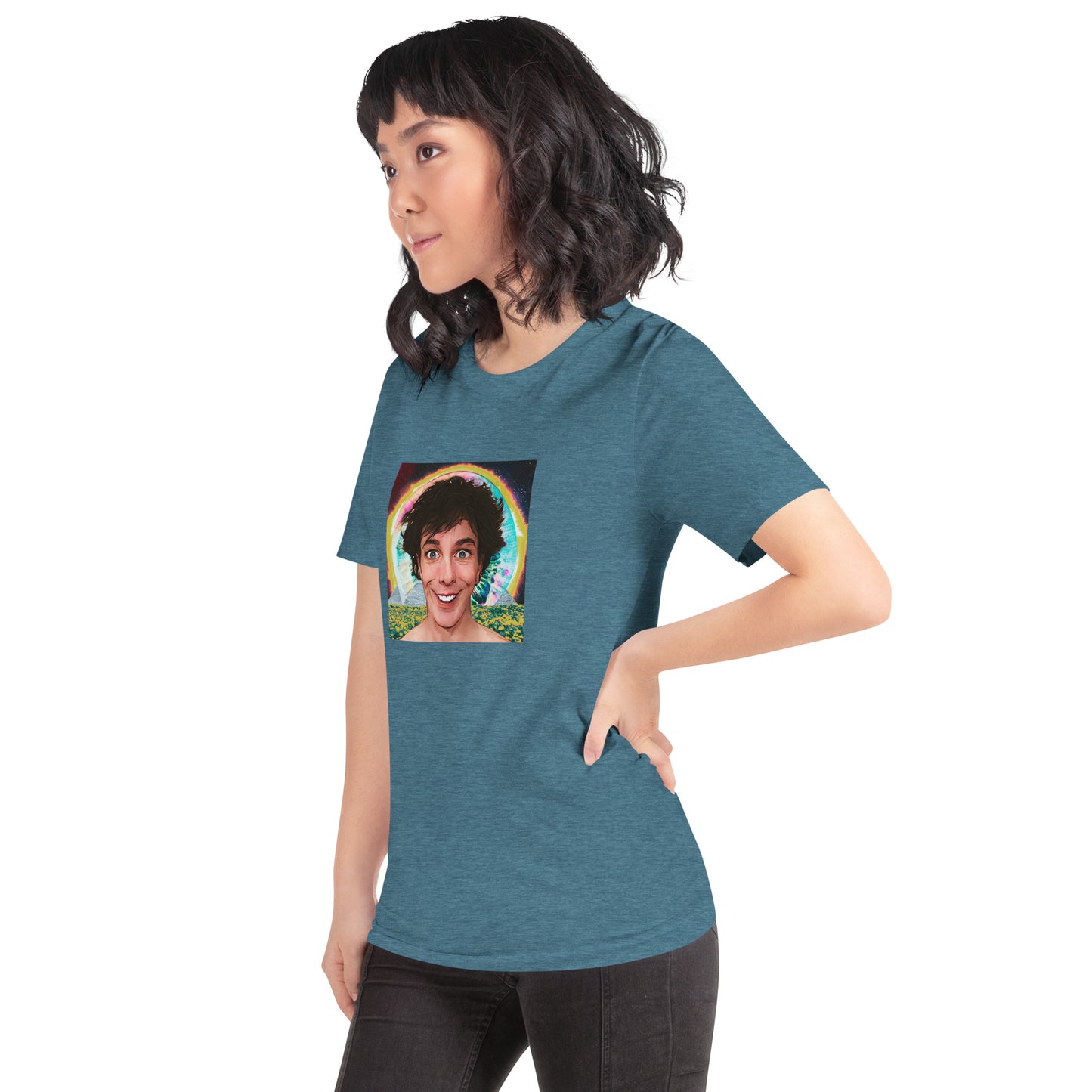 Muck Sticky Happy Face Unisex t-shirt