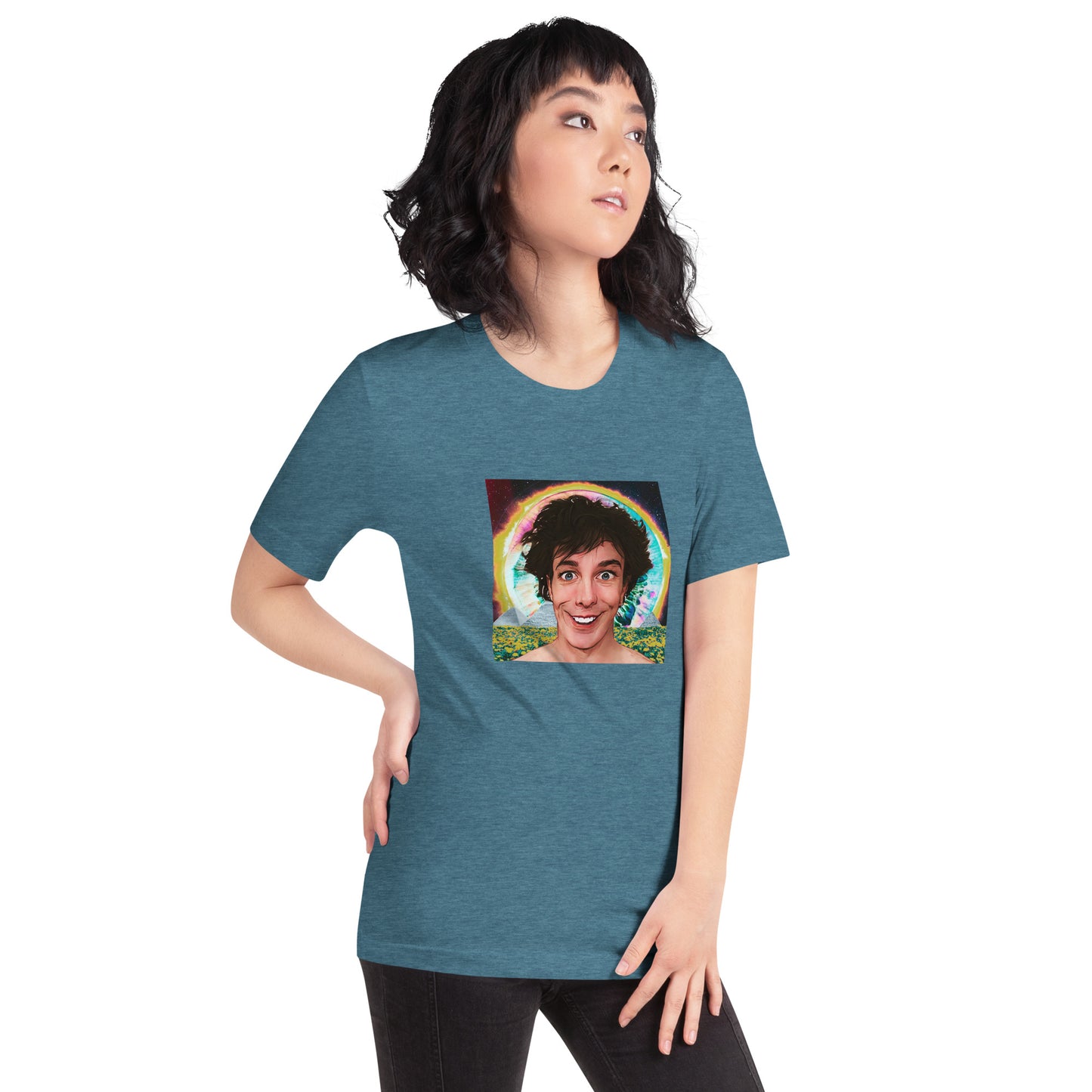 Muck Sticky Happy Face Unisex t-shirt