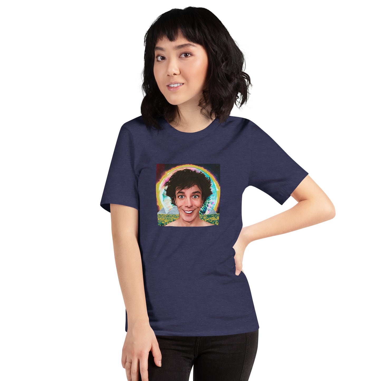Muck Sticky Happy Face Unisex t-shirt