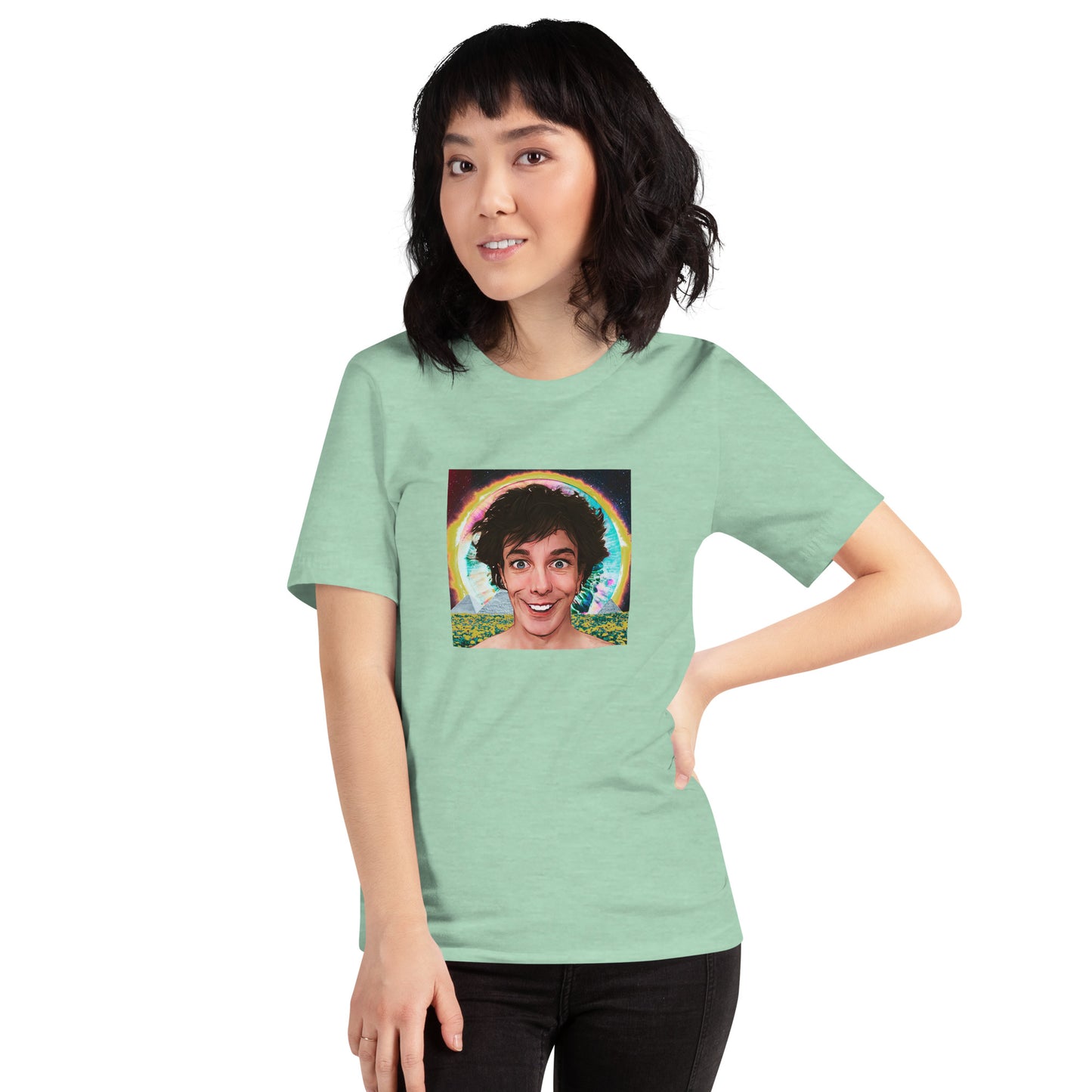 Muck Sticky Happy Face Unisex t-shirt