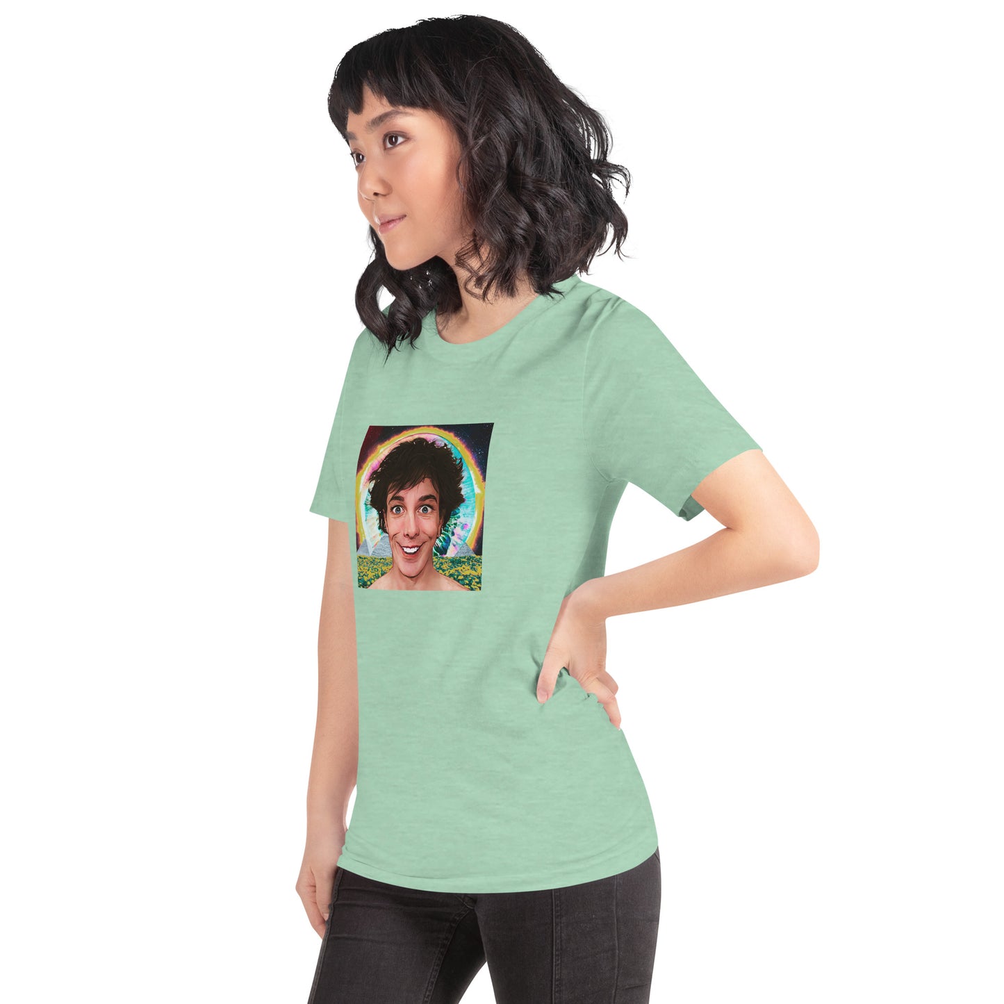 Muck Sticky Happy Face Unisex t-shirt