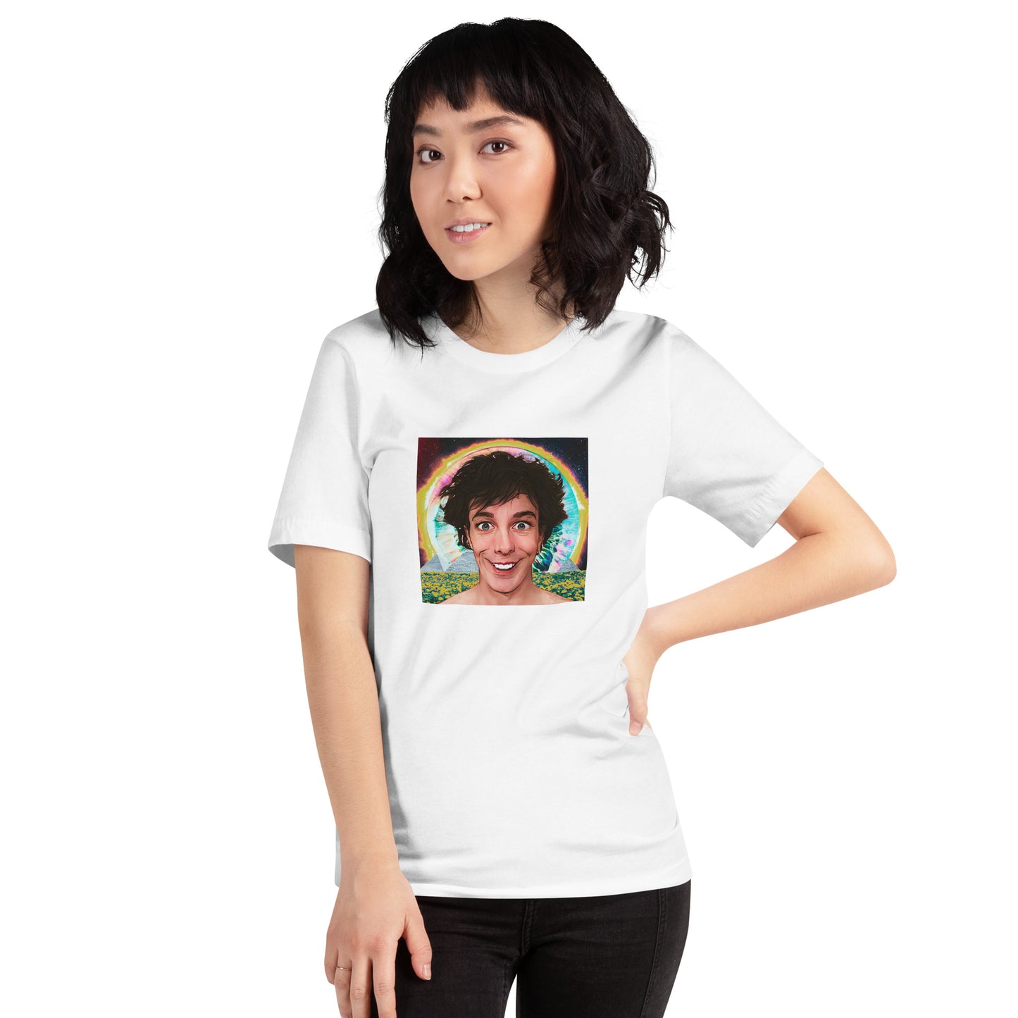 Muck Sticky Happy Face Unisex t-shirt