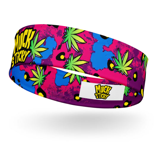 Muck Sticky Cheetah Weed Print Headband