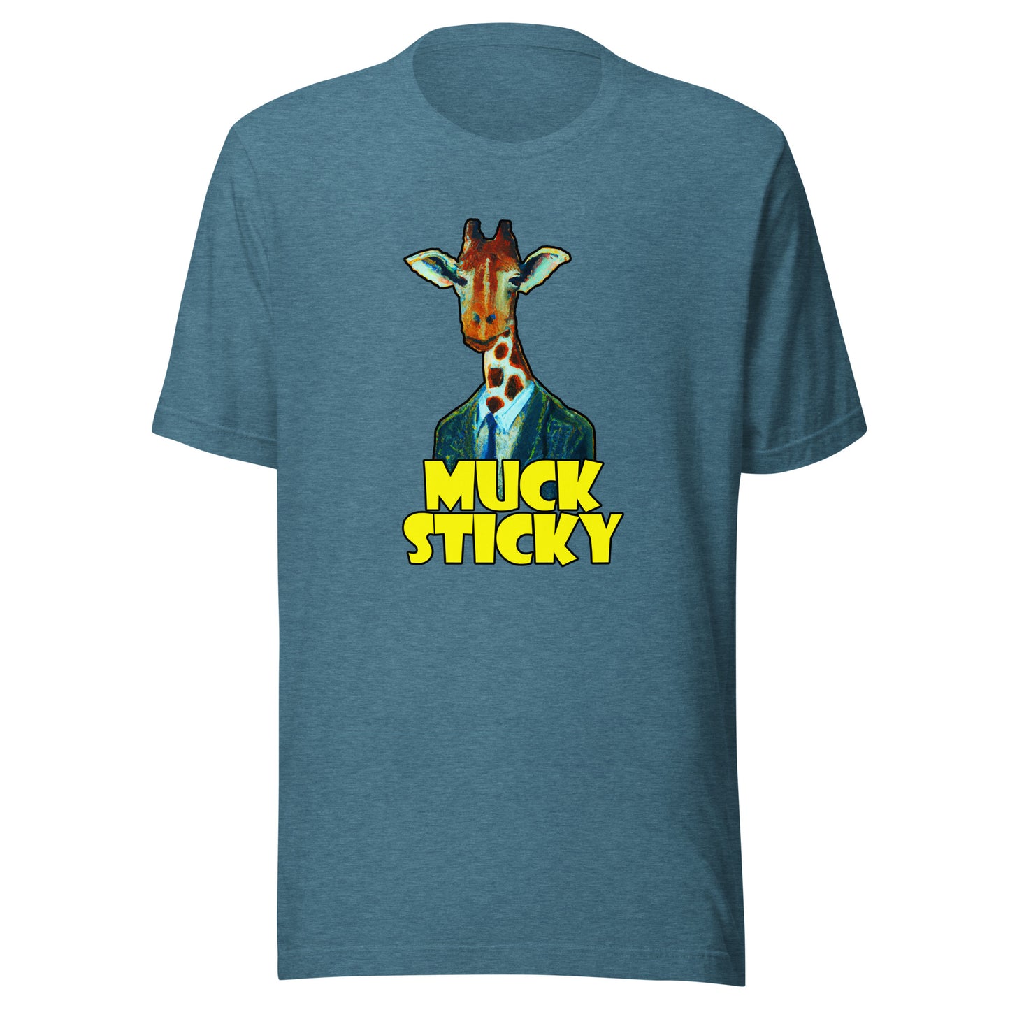 Muck Sticky Giraffe Unisex t-shirt