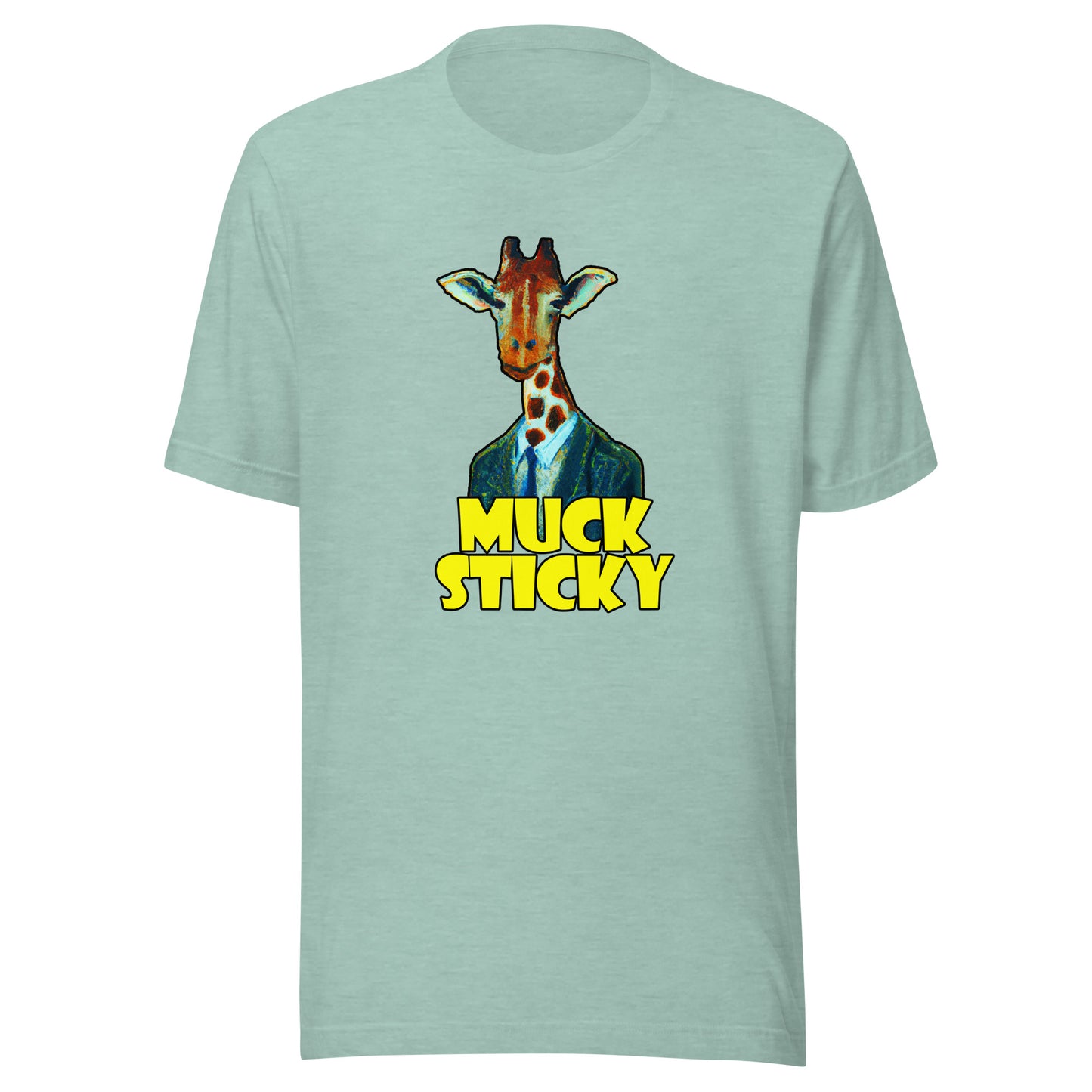 Muck Sticky Giraffe Unisex t-shirt