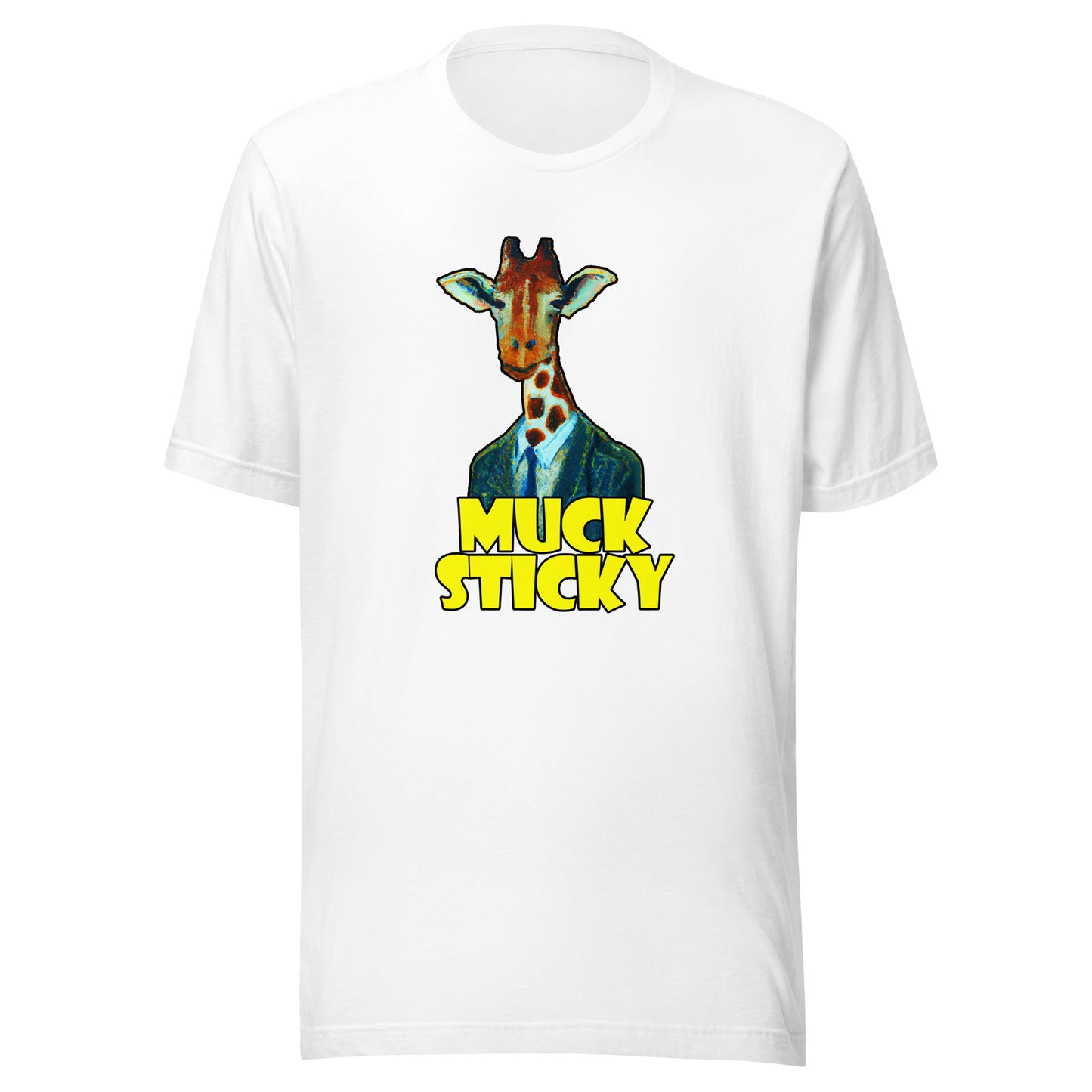 Muck Sticky Giraffe Unisex t-shirt